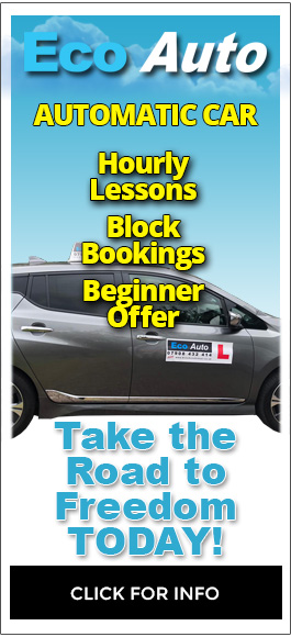 Eco Auto Driving School Pinner - Lesson Prices and Offers