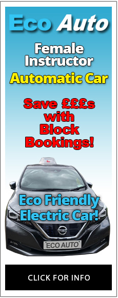 Eco Auto Driving School Pinner - Lesson Prices and Offers